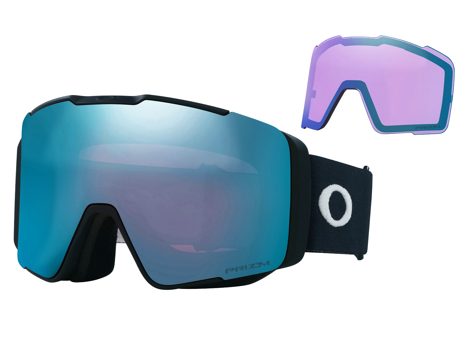OAKLEY LINE MINER™ PRO L | MATTE BLACK w PRIZM SAPPHIRE IRIDIUM | SLIDINĖJIMO AKINIAI | PRO EYEWEAR